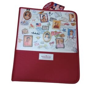 Pleasant Company American Girl Zippered 3 Ring Binder 2003 New with Tags